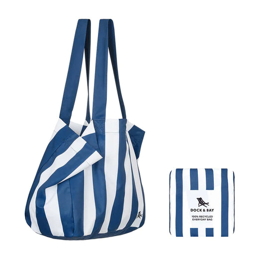 Dock and Bay Everyday Tote Bag - Whitsunday Blue