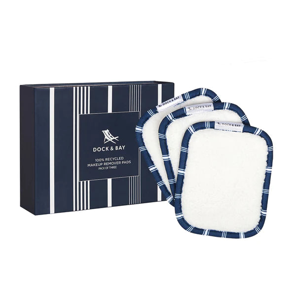 Reusable Make Up Remover Pads (pack of three) Patchouli Navy