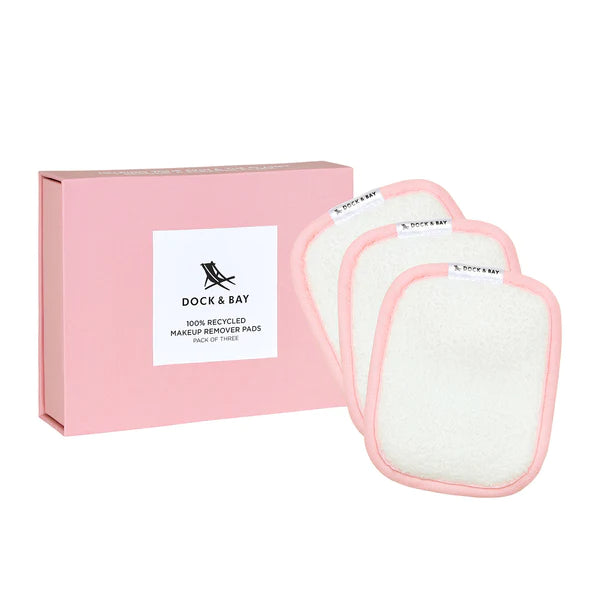 Makeup Remover Pads (Pack of Three) Malibu Pink