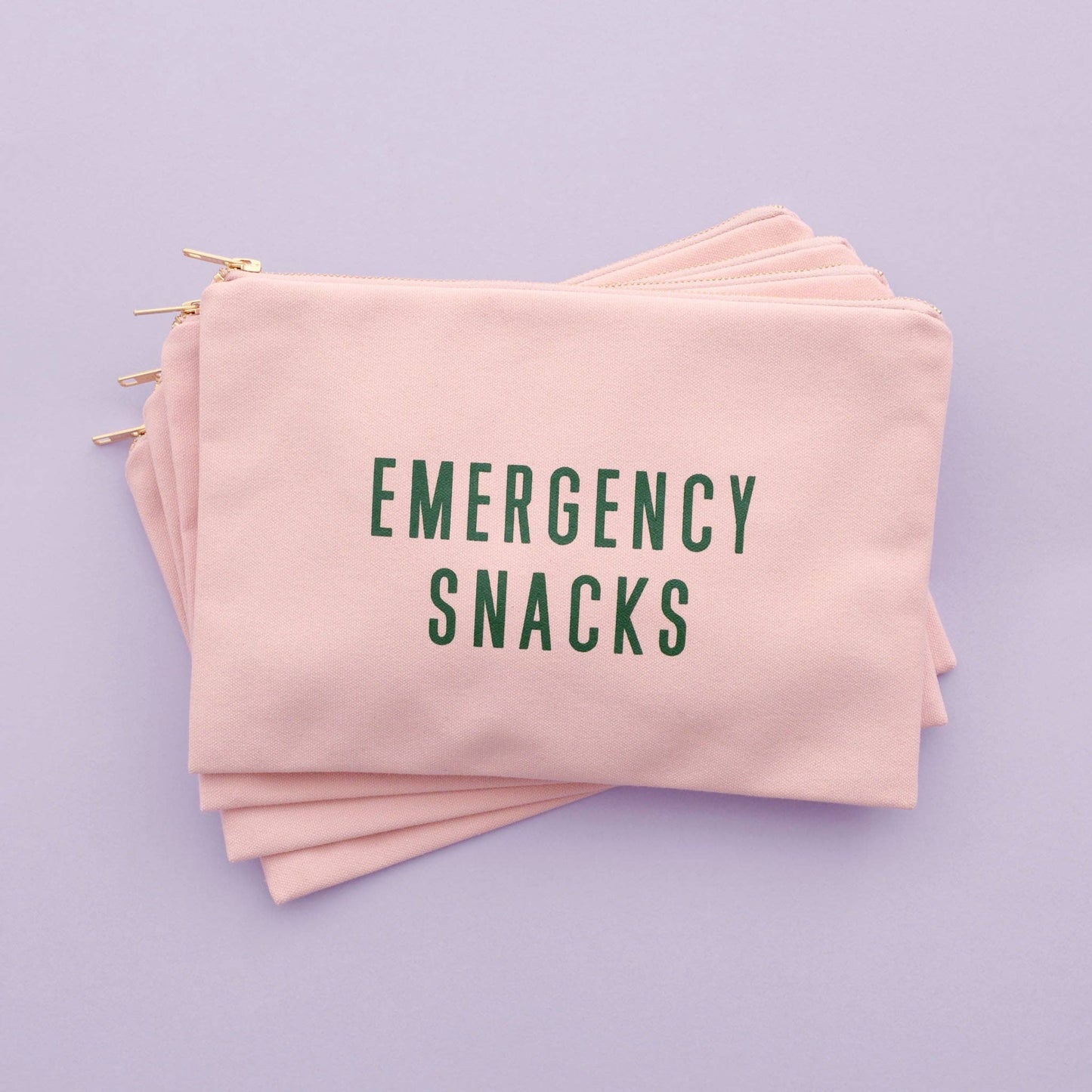 Emergency Snacks - Blush Pink Pouch