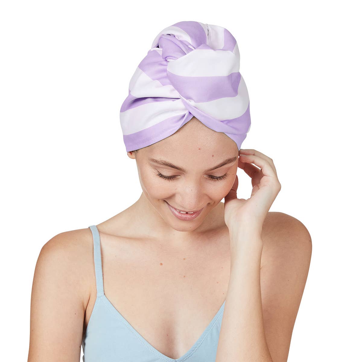 Dock & Bay Hair Wrap - Quick Dry Hair Towel - Lombok Lilac: One Size