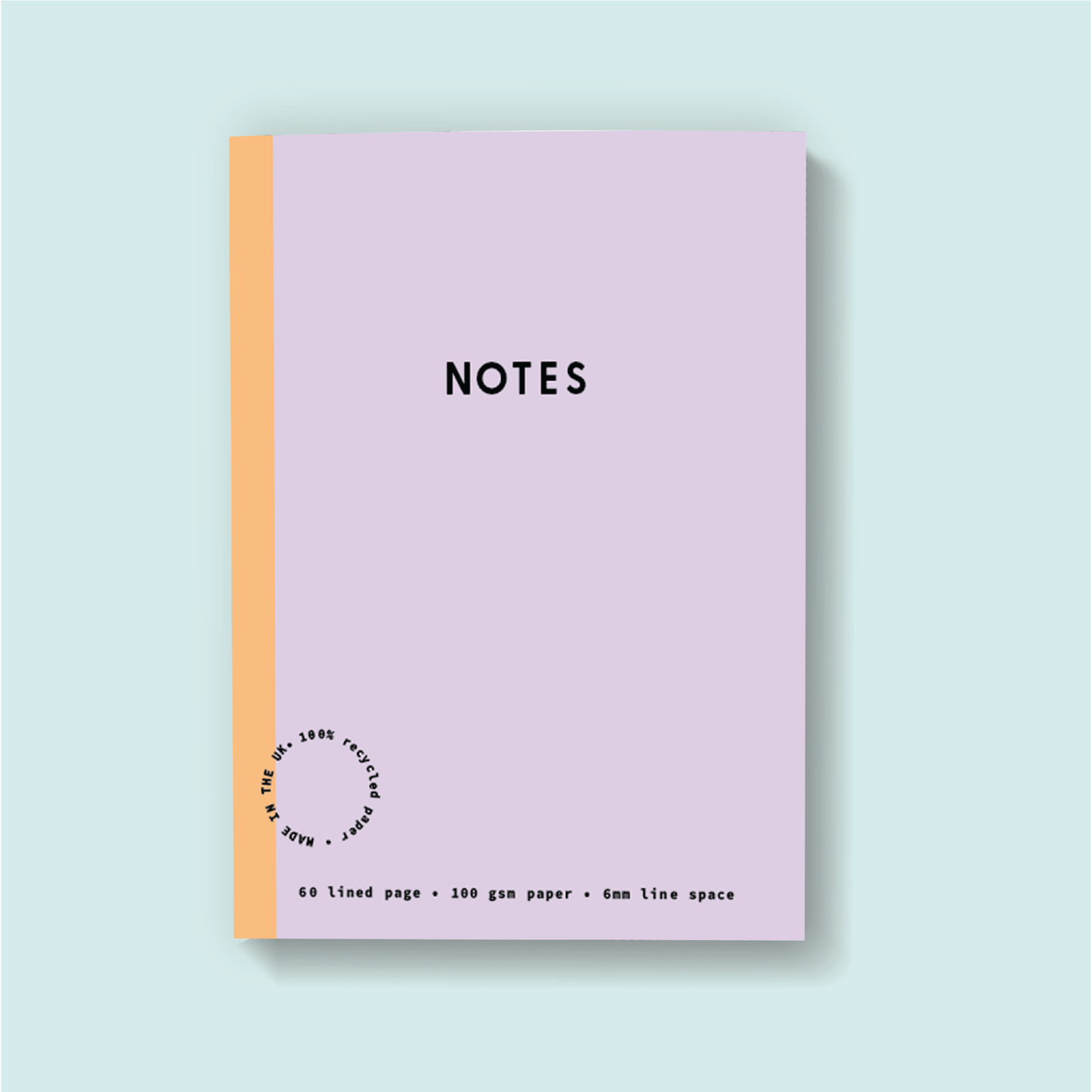 A5 Lined Notebook | Lilac