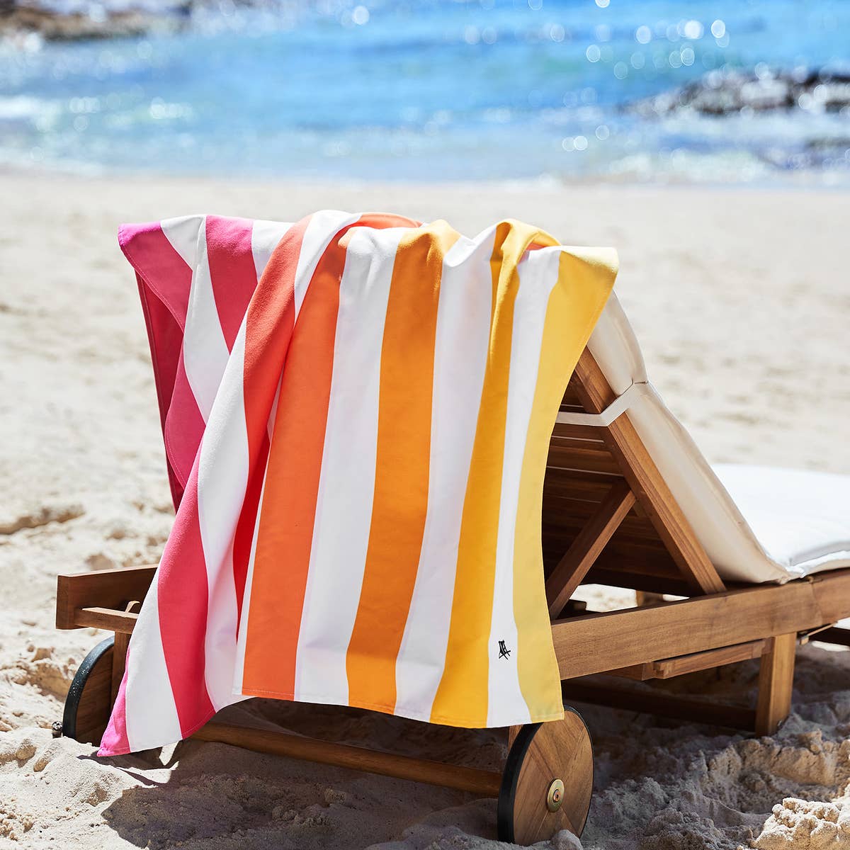 Dock & Bay Quick Dry Towels - Summer - Peach Sunrise: Extra Large (78x35")