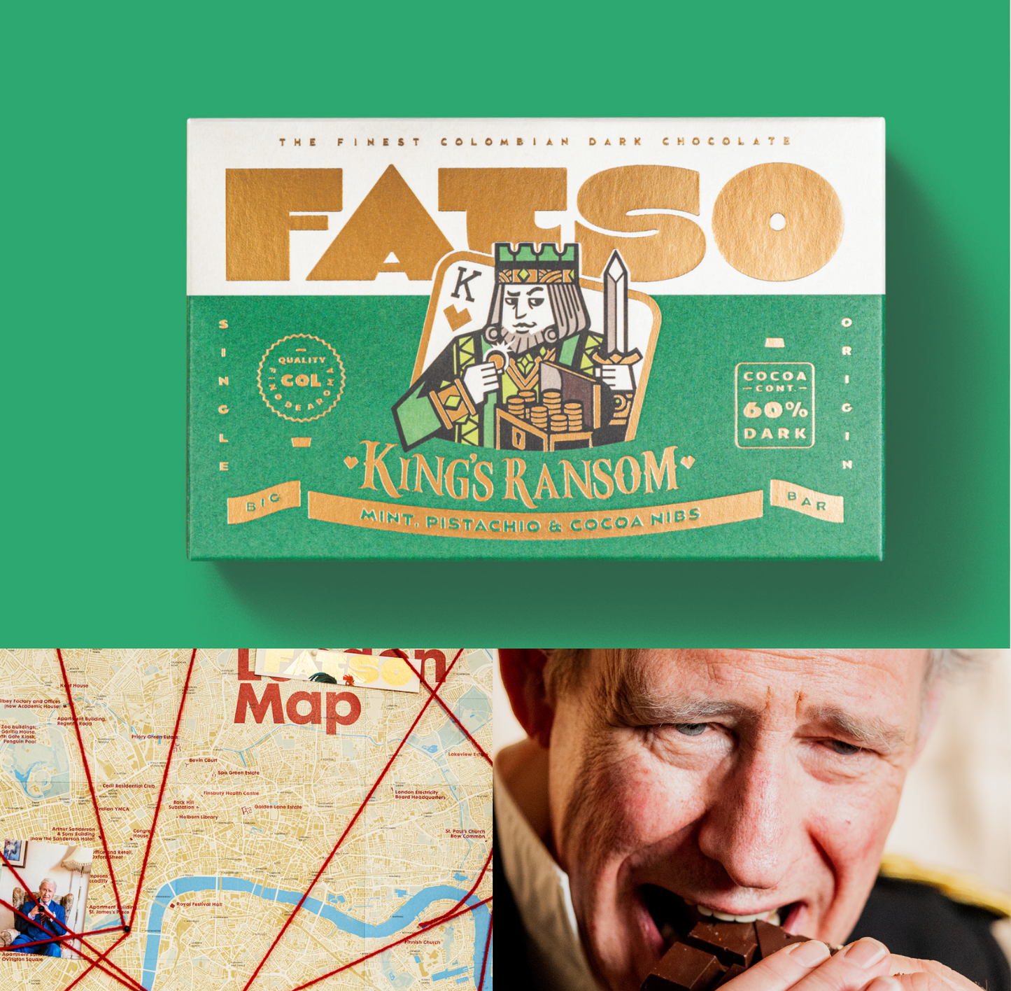 FATSO Chunky Dark Chocolate - King's Ransom