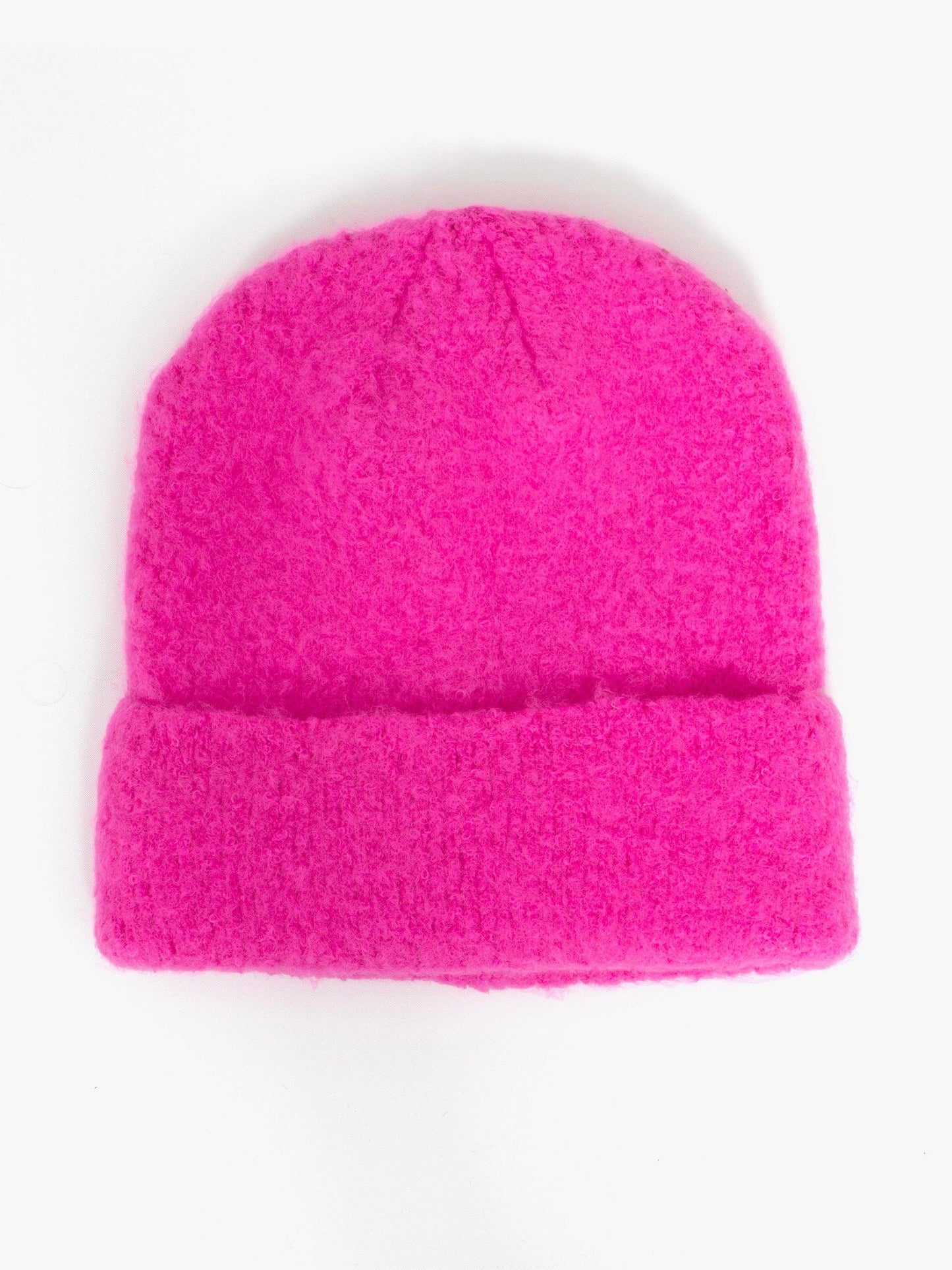 Saylor Beanie Hat - Hot Pink