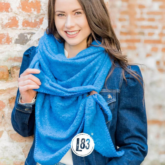 Super Soft Wrap Scarf - Cobalt Blue