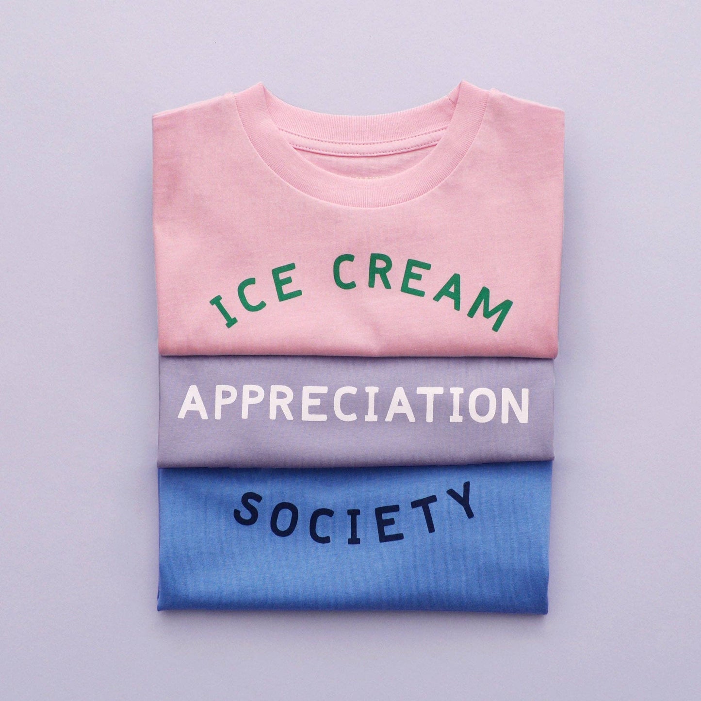 Ice Cream Appreciation Society - Kid's T-shirt - Strawberry: 5-6 years