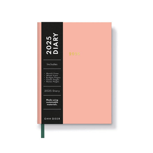 Blossom Pink 2025 Diary (A6)