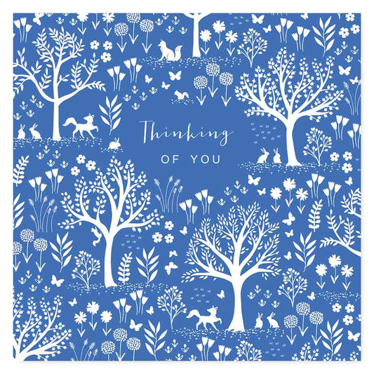 Woodland Thinking Of You card.