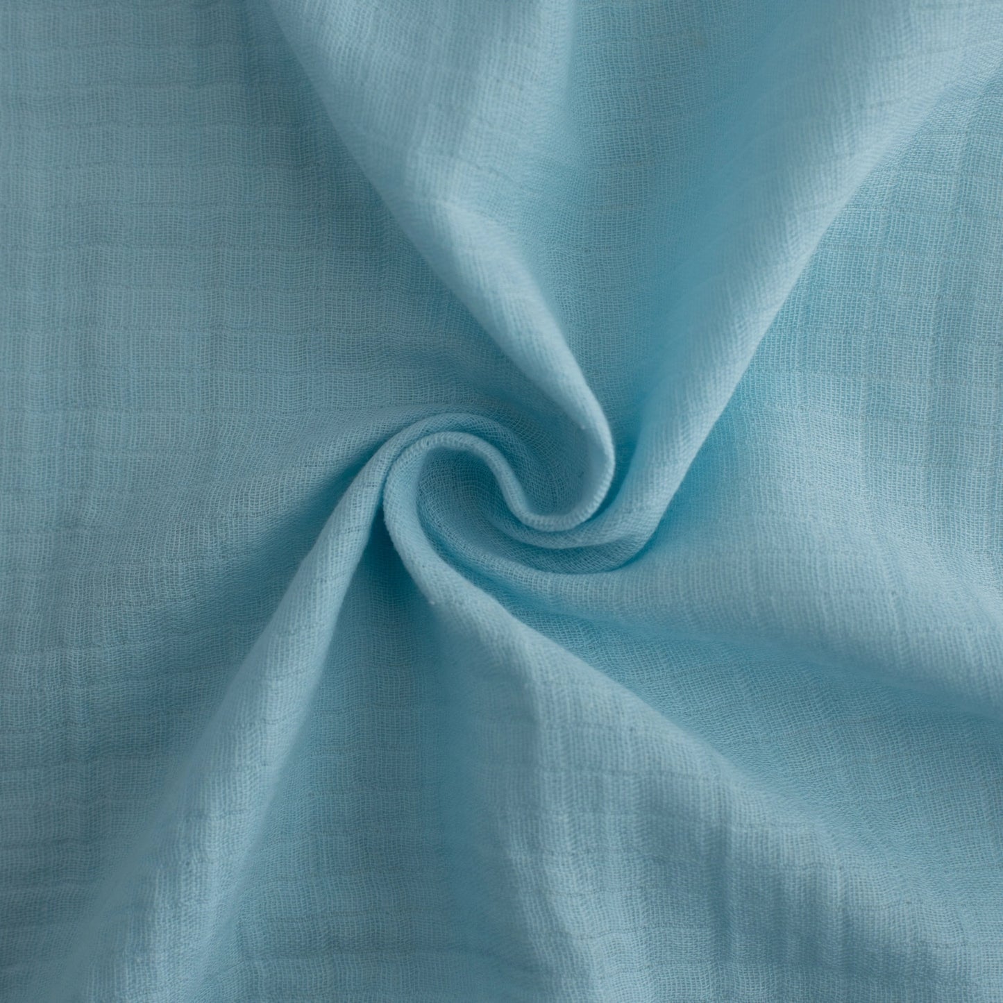 Blue Organic Cotton Swaddle