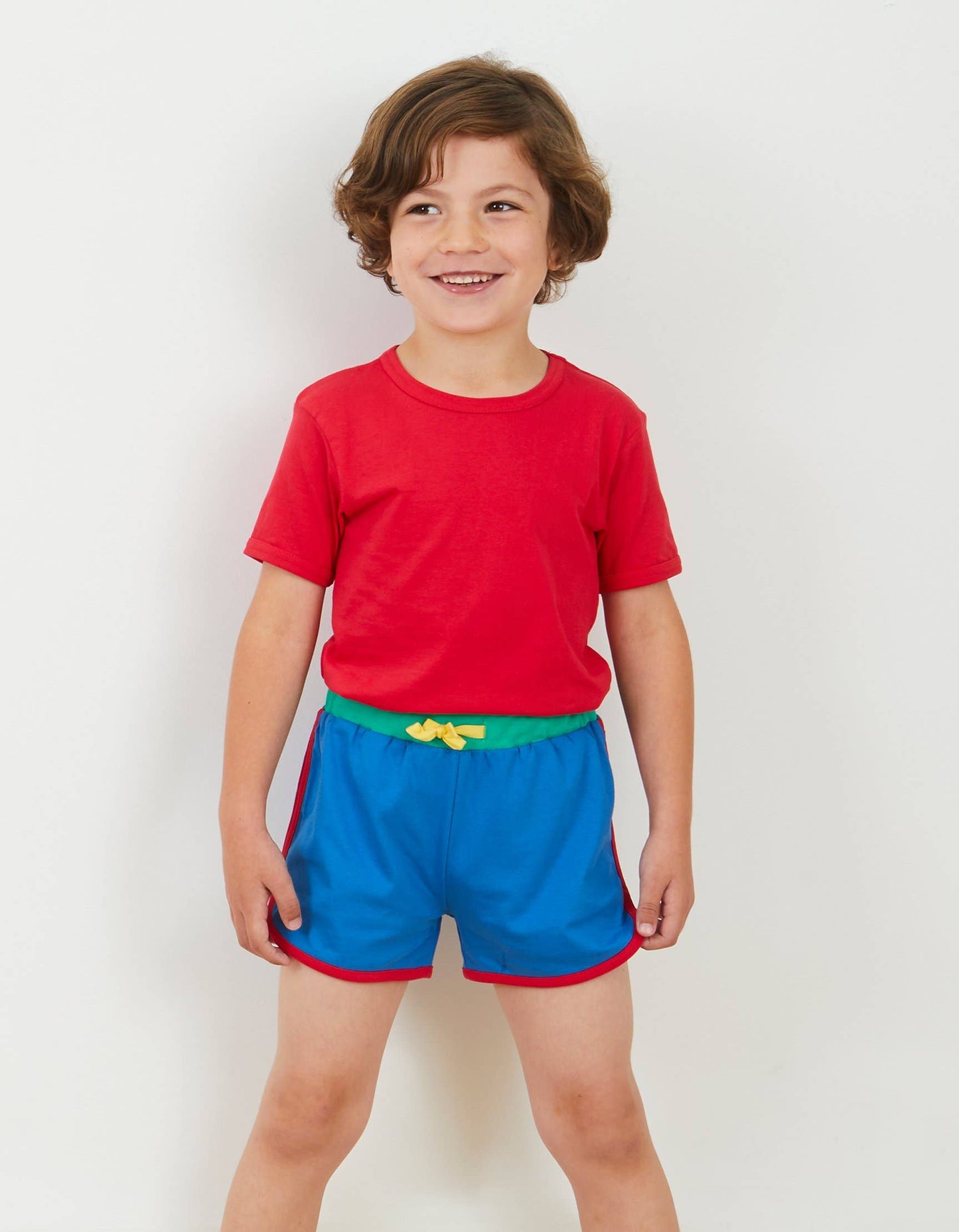 Organic Red Basic T-Shirt: 3-4y / 104cm