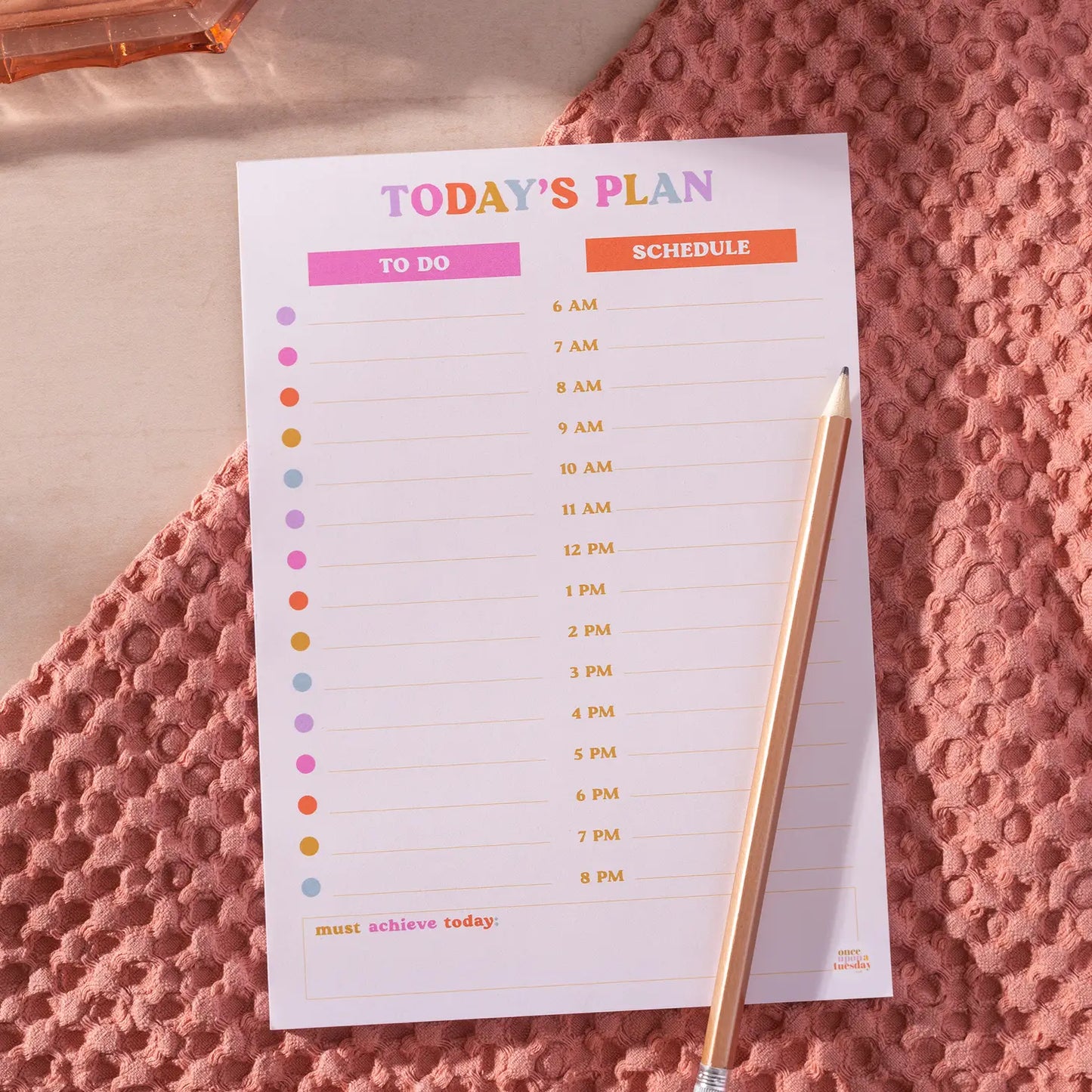 Daily Planner Pad | You Got This | Recycled Paper