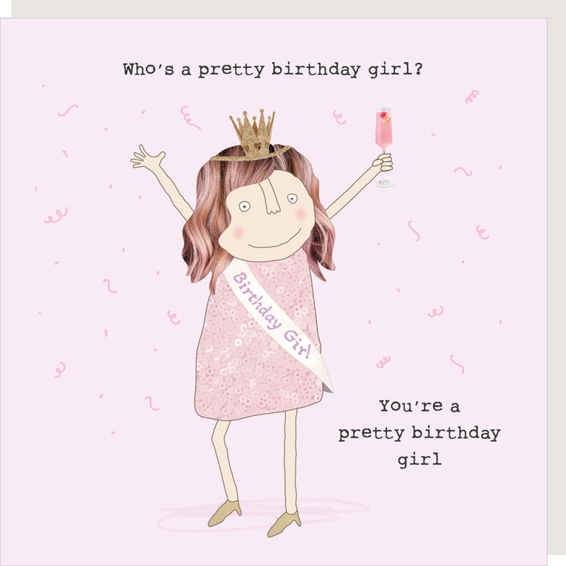 Pretty Girl Card