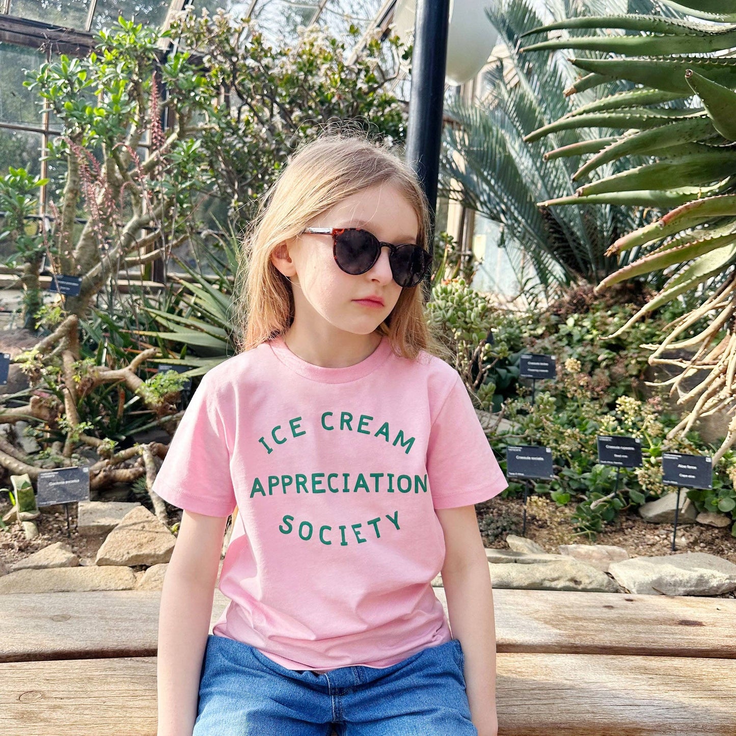 Ice Cream Appreciation Society - Kid's T-shirt - Strawberry: 5-6 years