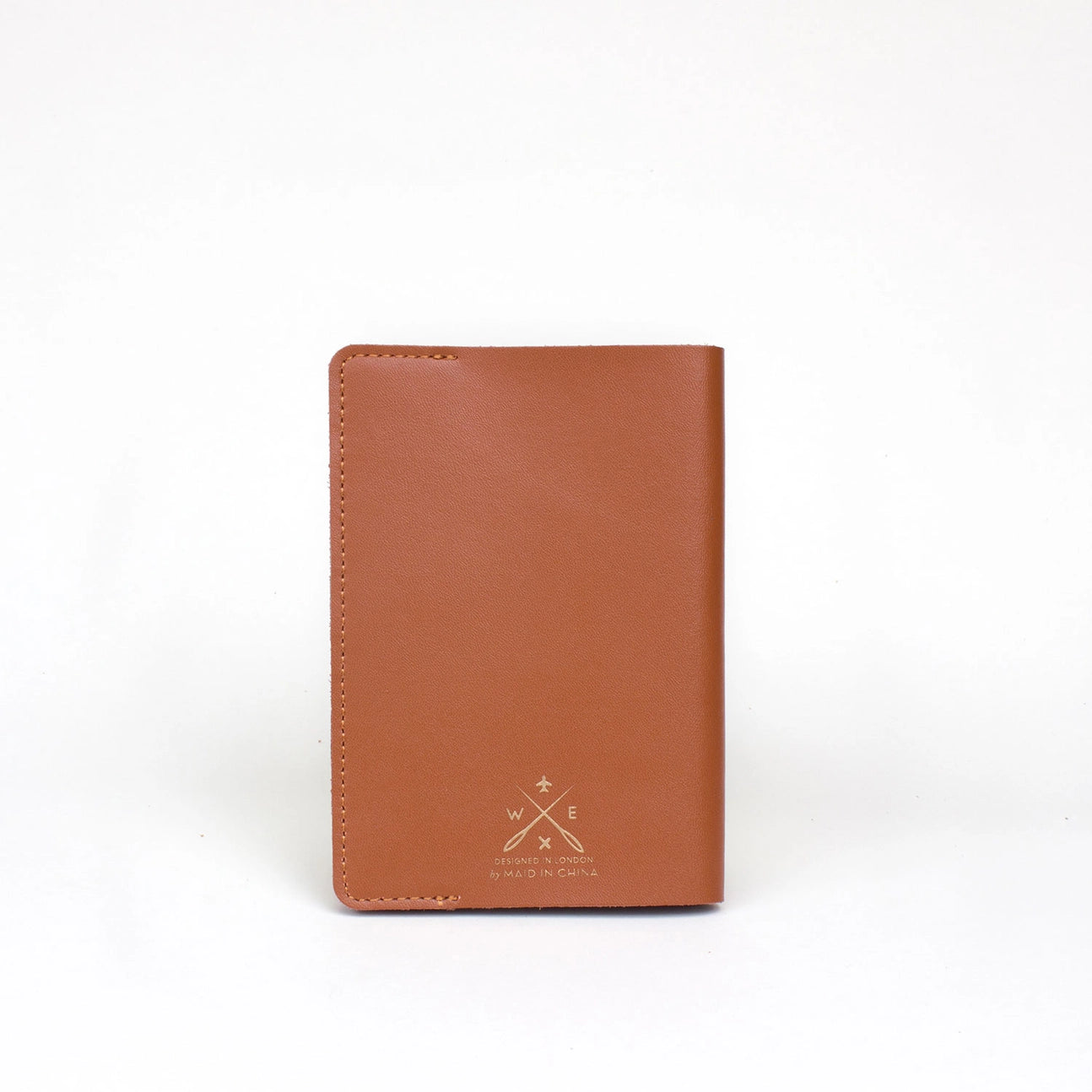 Stitch Where You've Been Passport Cover Kit - Brown Leather