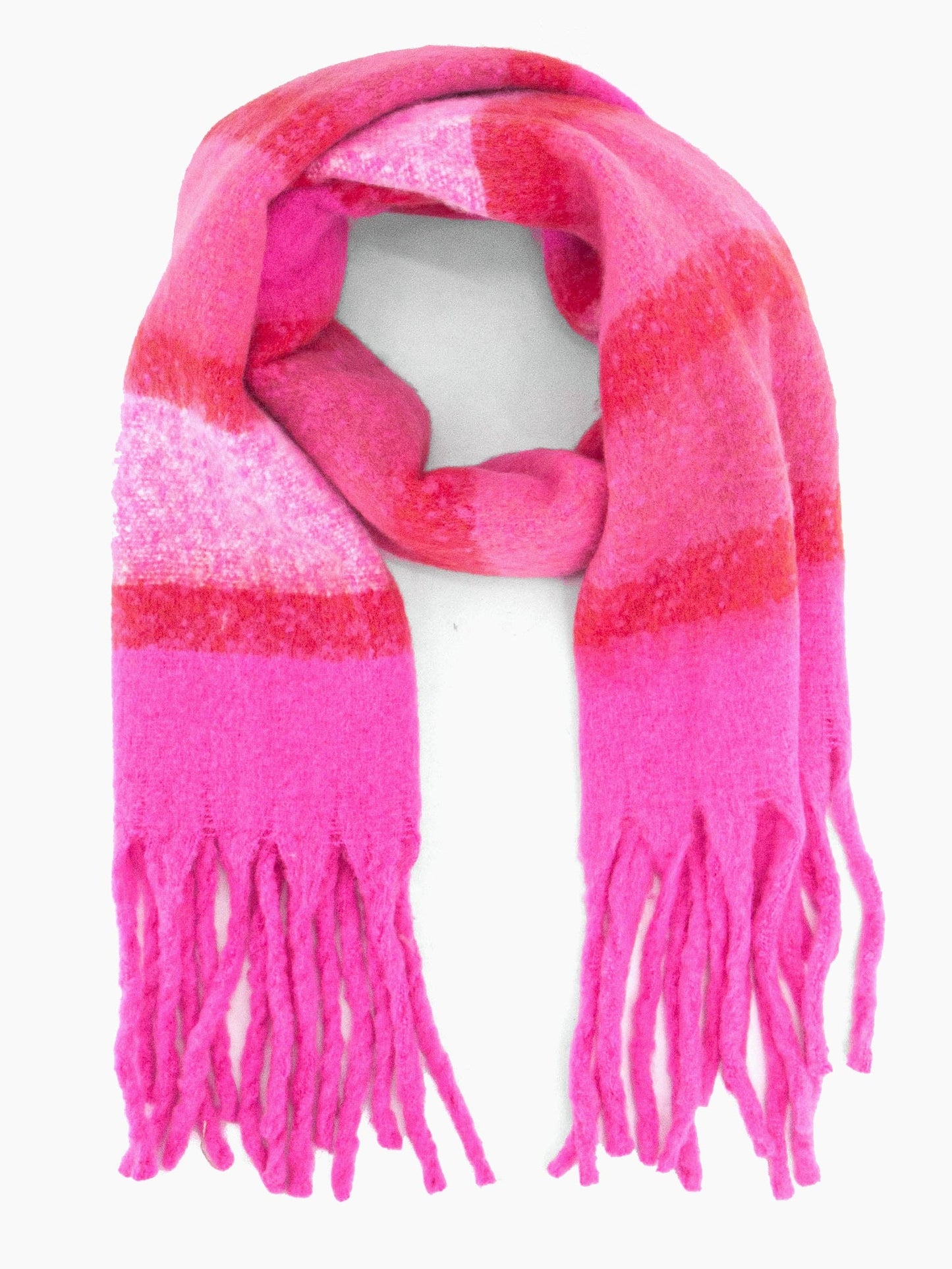 Blair - Heavyweight Scarf - Fuchsia