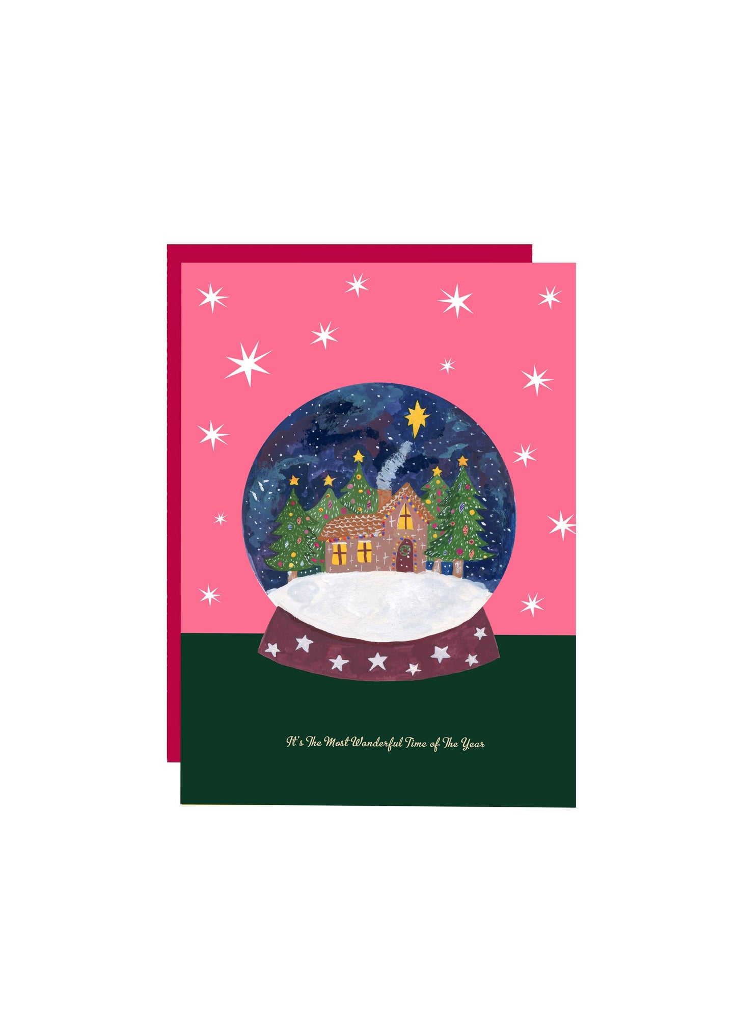 'Magical Christmas Globe' Christmas Greetings Card