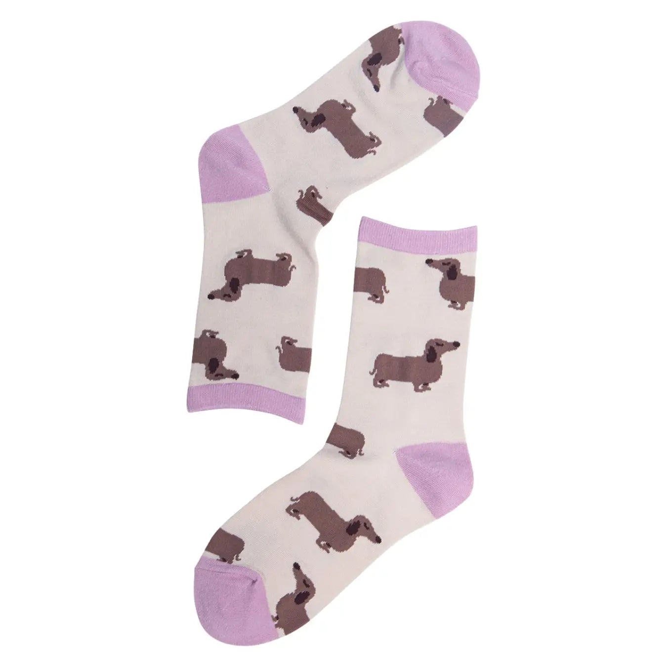 Women's  Bamboo Socks - Sausage Dog