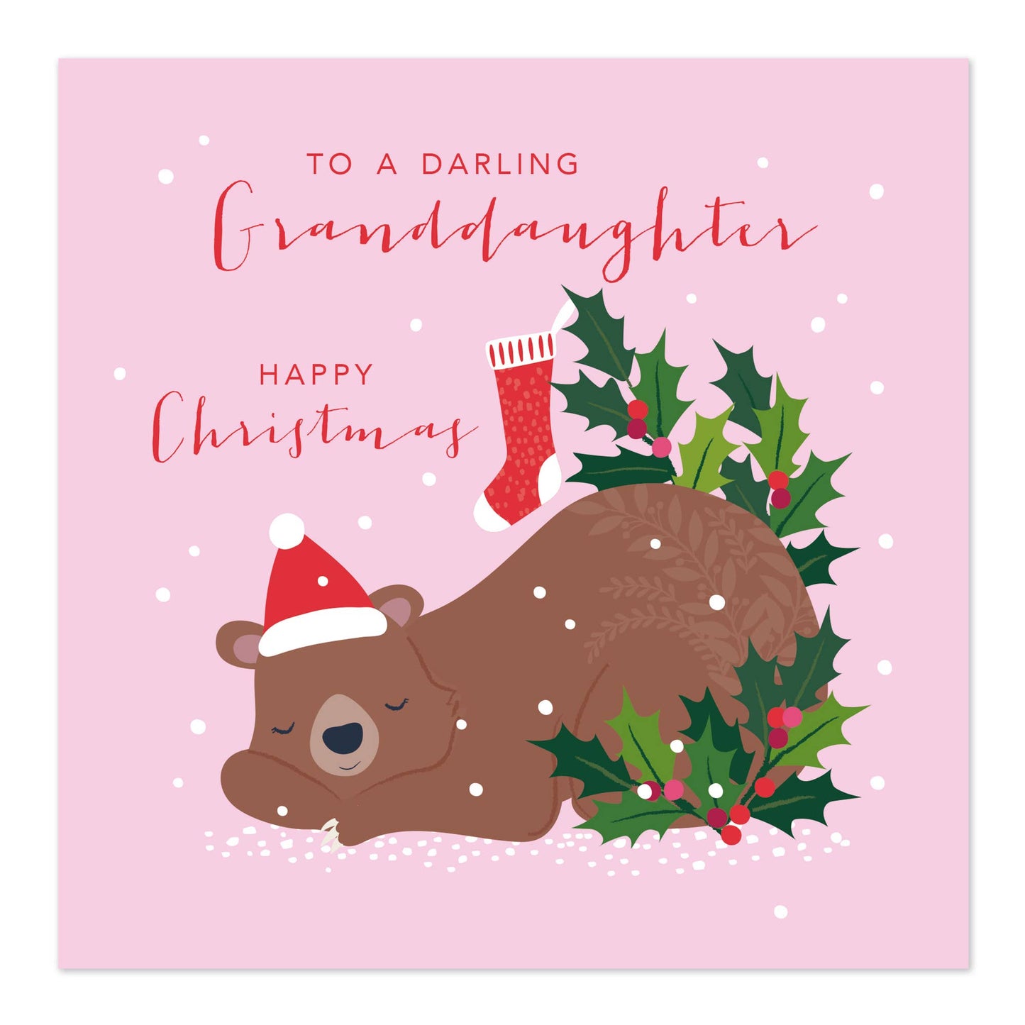 Granddaughter Christmas Card