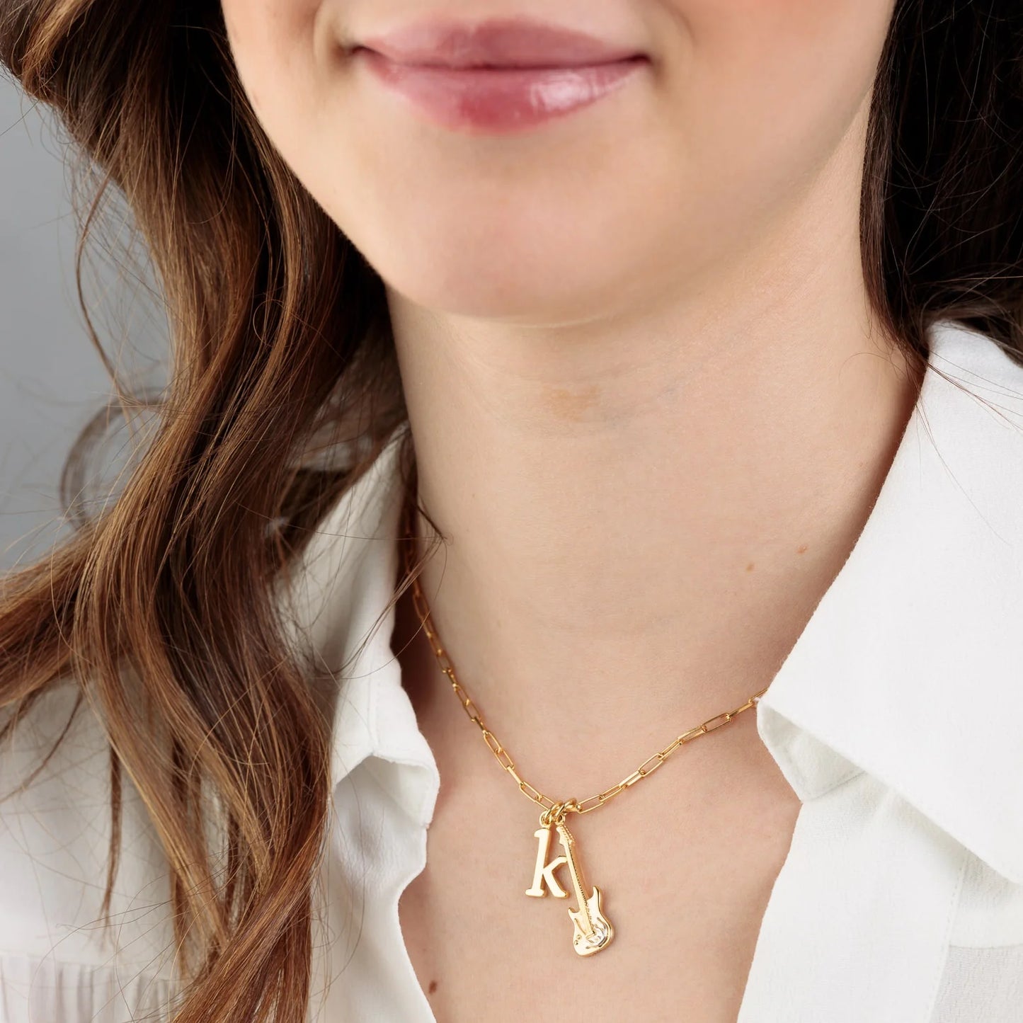 Box Link Chain Necklace - Gold