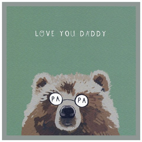 Love You Daddy - Father's Day Card