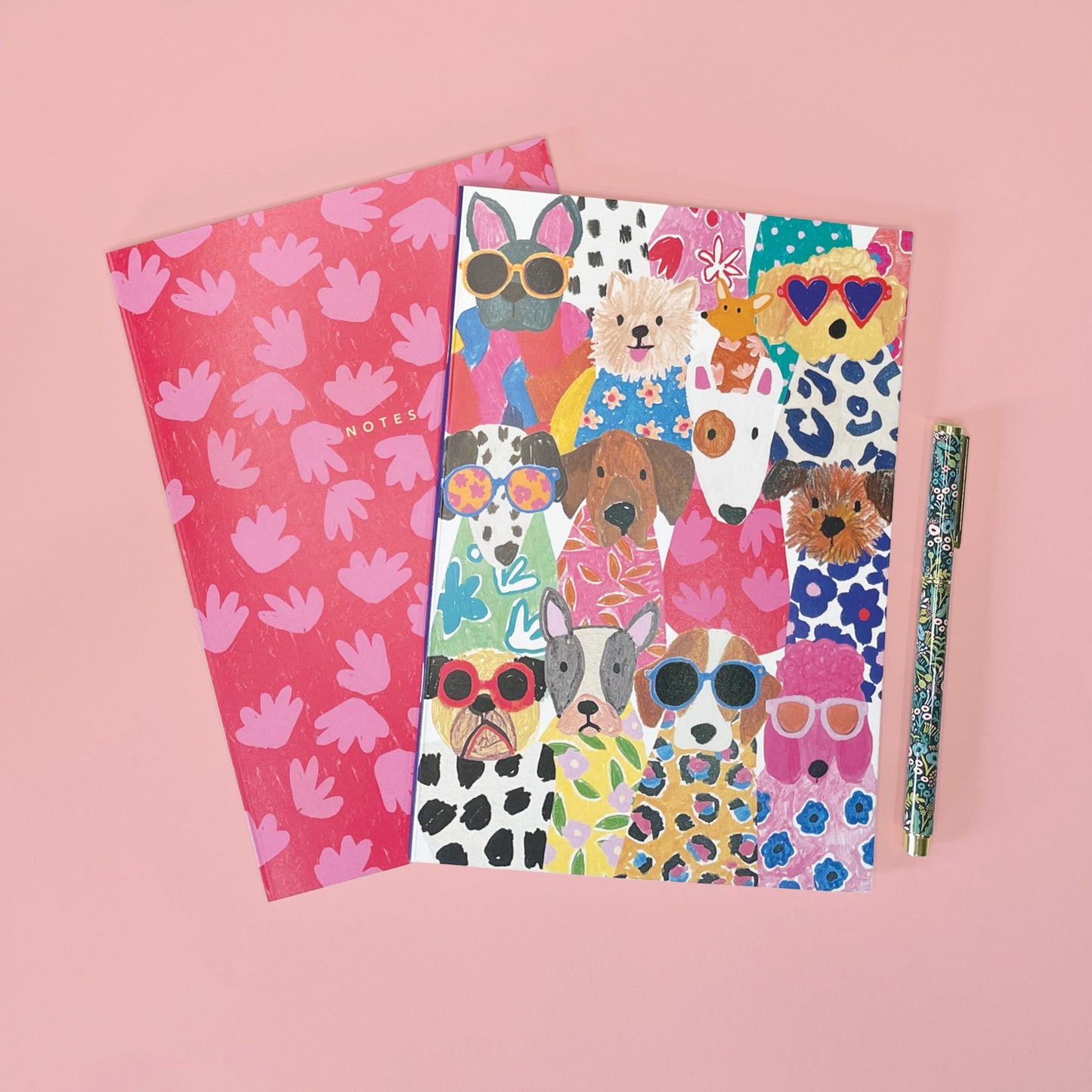 Doggy Fun Notebook Duo (2x lined notebooks)