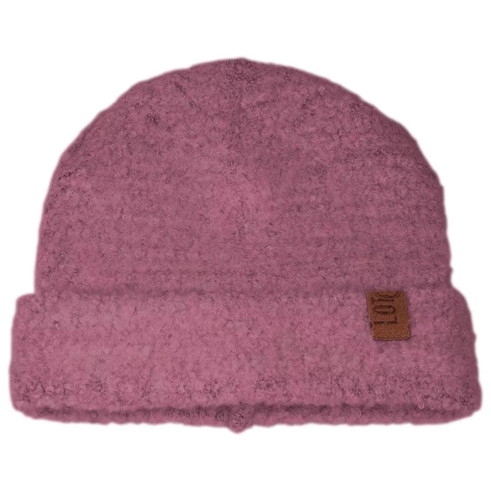 Super Soft Beanie Hat - Powder Pink