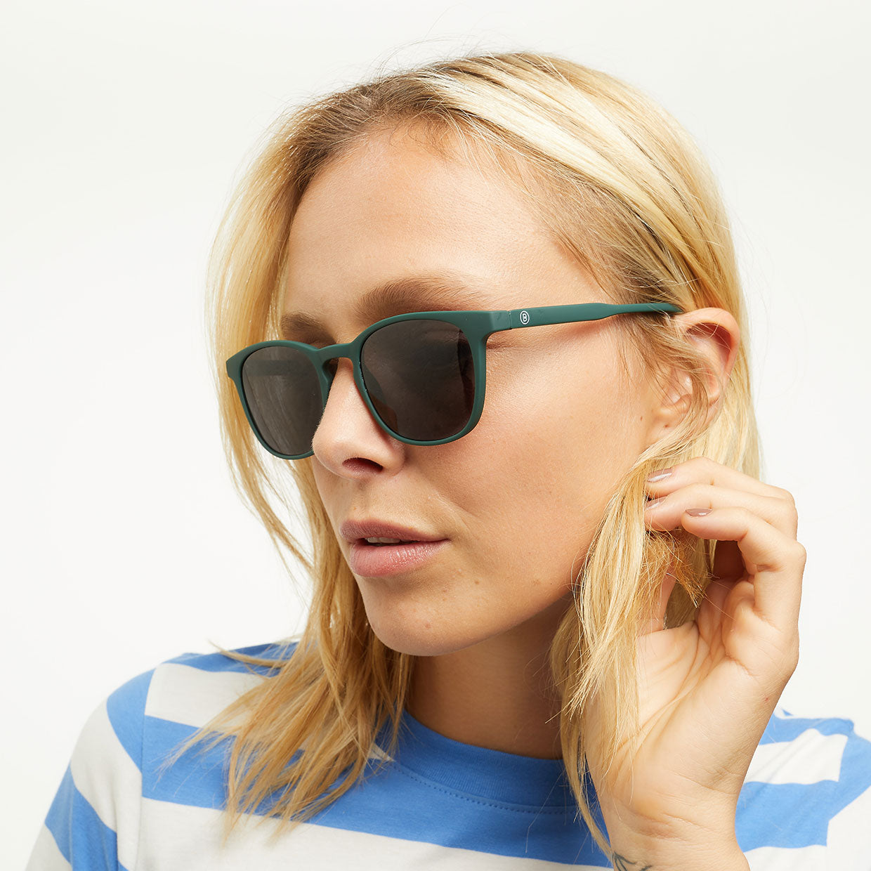 Dalston - Dark Green Sunglasses