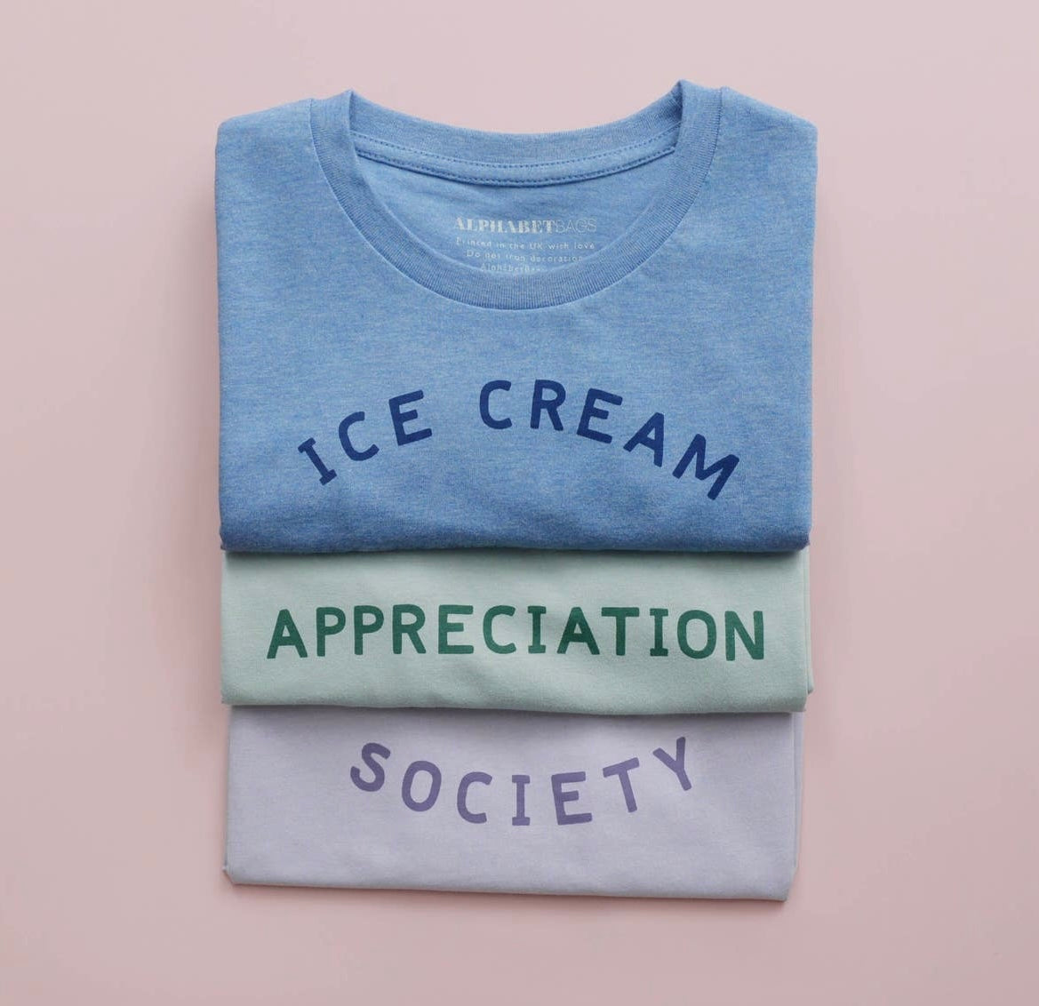 Ice Cream Appreciation Society Kid's T-Shirt - Blueberry