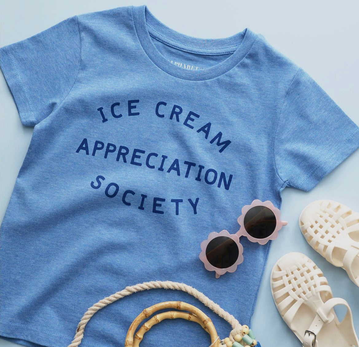 Ice Cream Appreciation Society Kid's T-Shirt - Blueberry