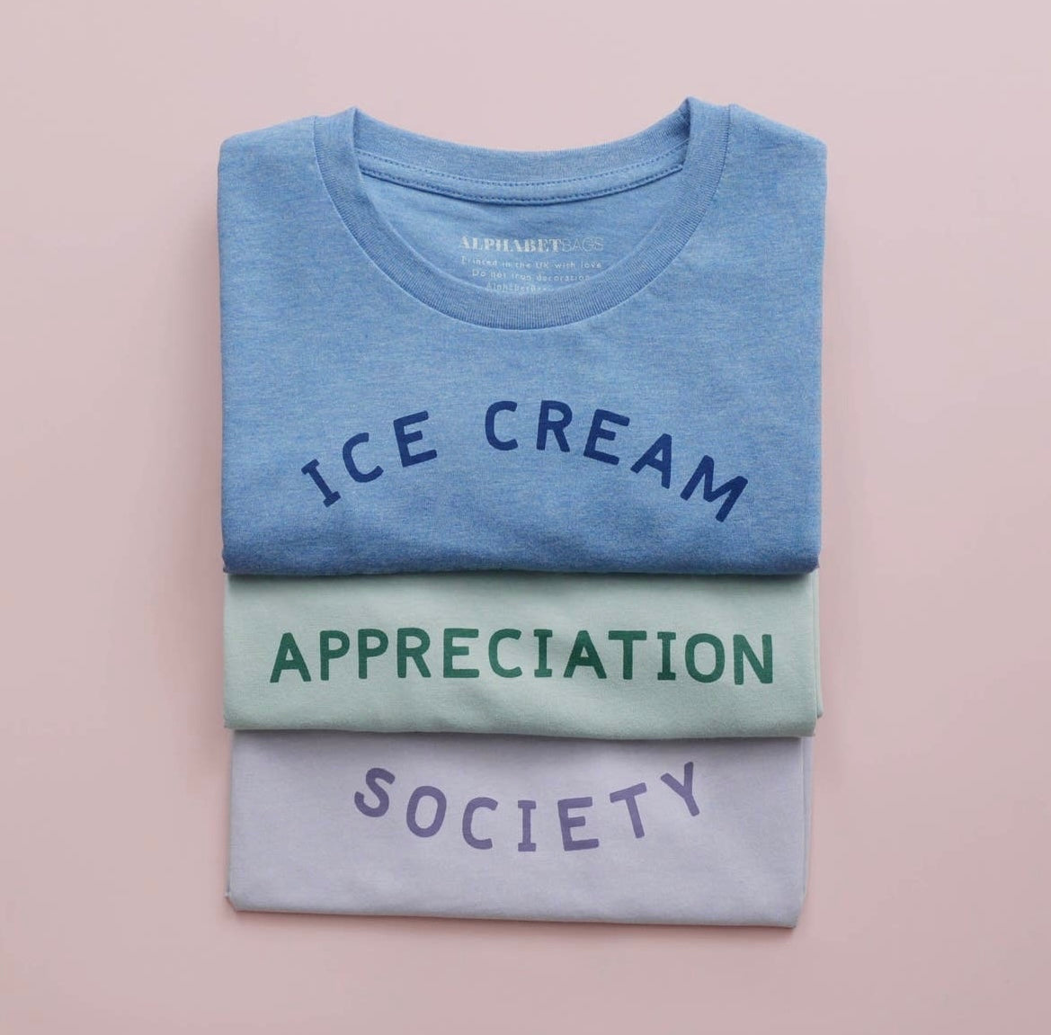 Ice Cream Appreciation Society Kid's T-Shirt - Blueberry