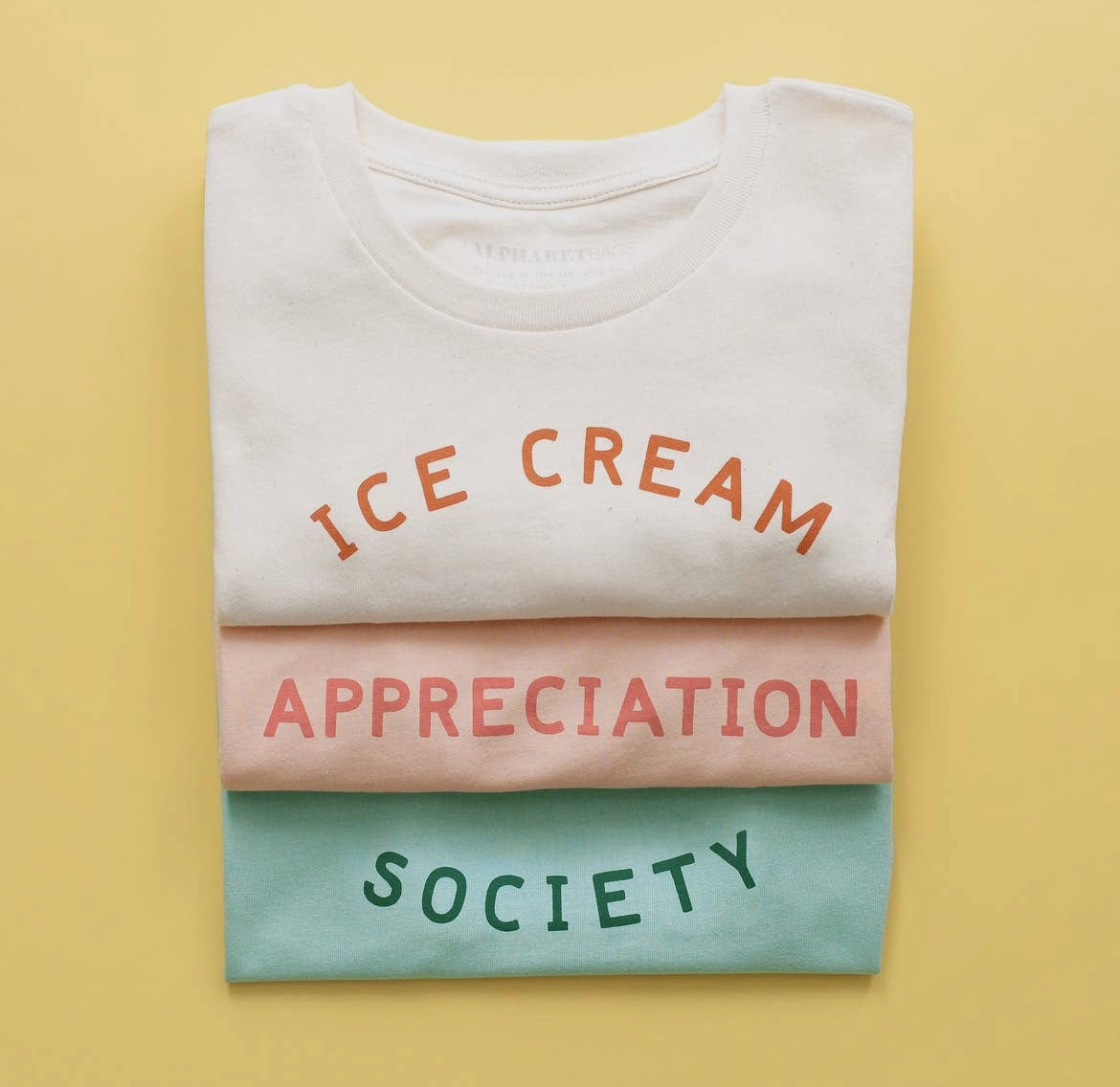 Ice Cream Appreciation Society Kid's T-Shirt - Peachy