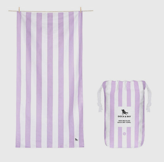 Quick Dry Towel - Lombok Lilac (Large)