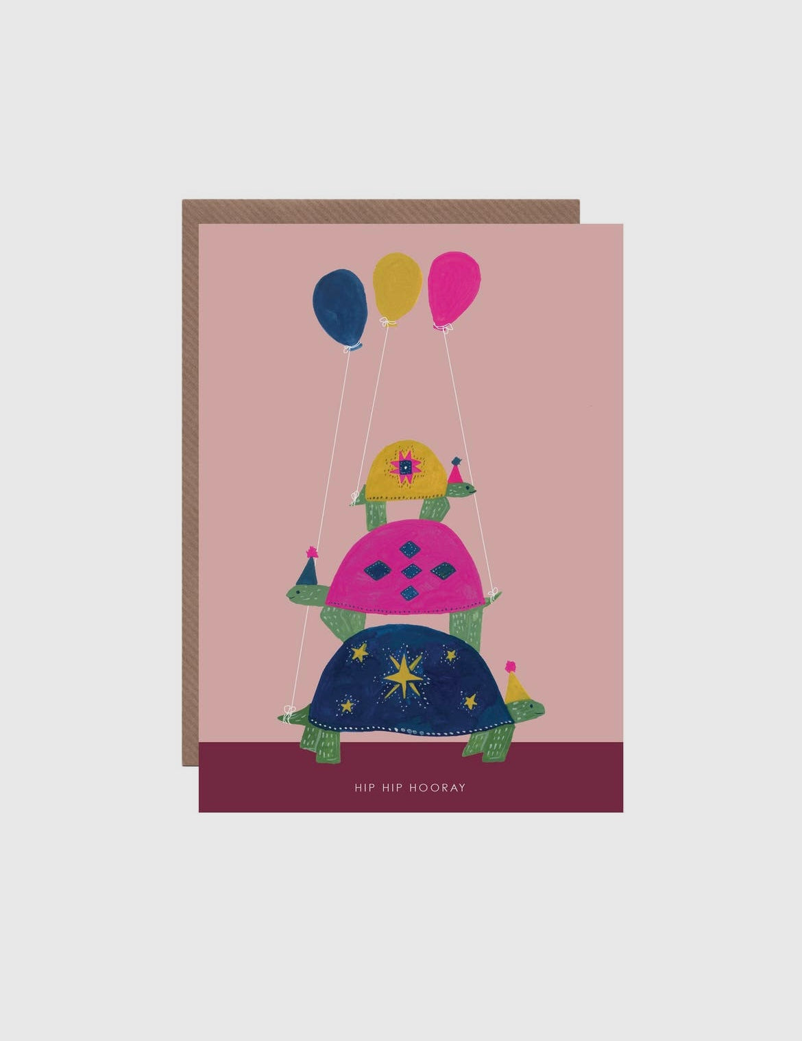 Tortoise Tower birthday card