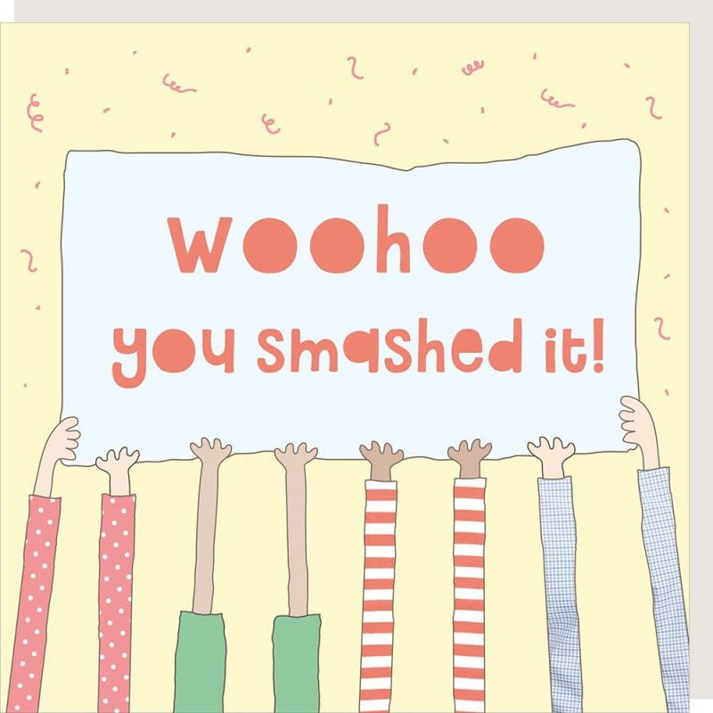 Smashed it Congratulations Card