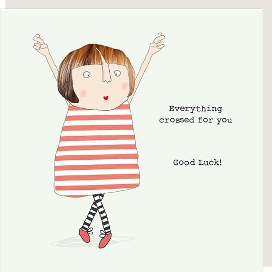 Good Luck! Everything Crossed Card