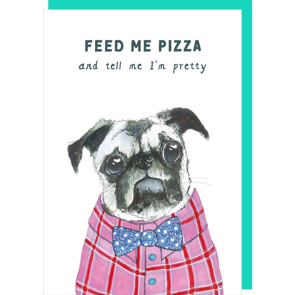 Pizza Greetings Card