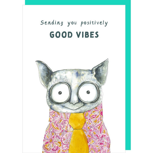 Good Vibes Good Luck Card