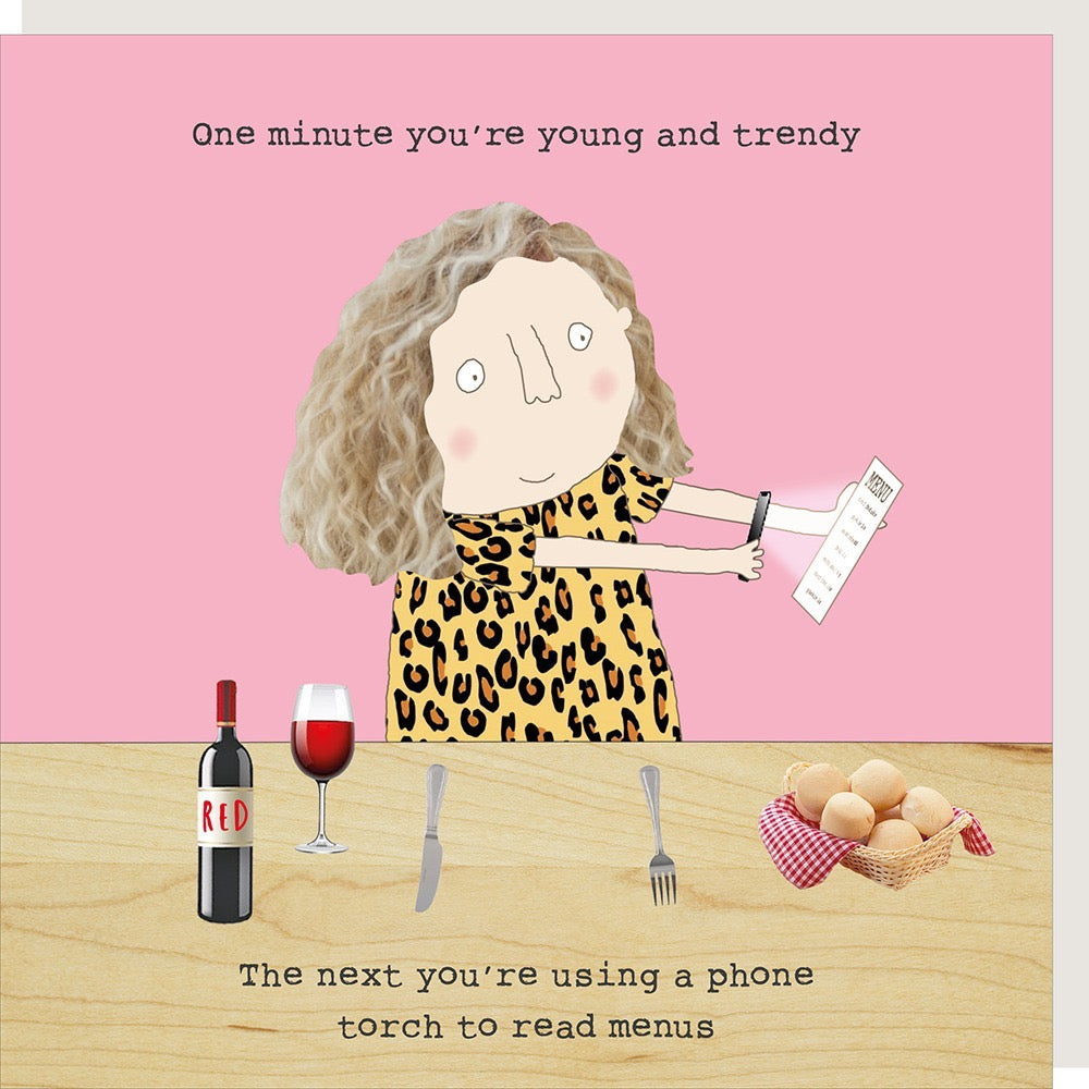 Young and Trendy Female Birthday Card