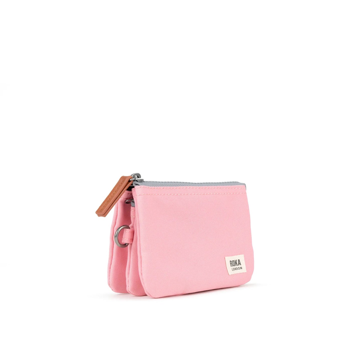 'Carnaby' Wallet in Recycled Canvas (Rose)