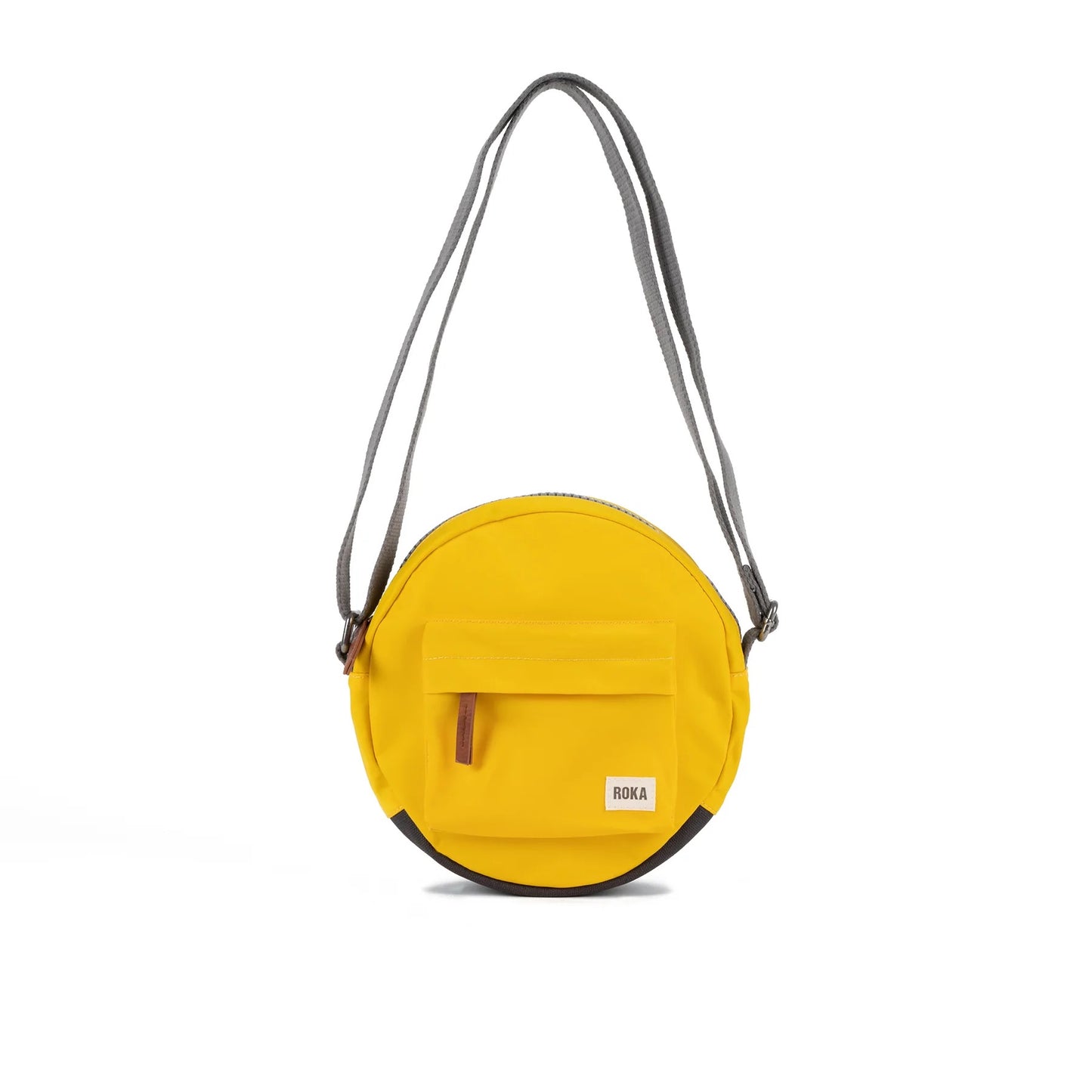 'Paddington B' Crossbody Bag in Recycled Nylon (Aspen Yellow)