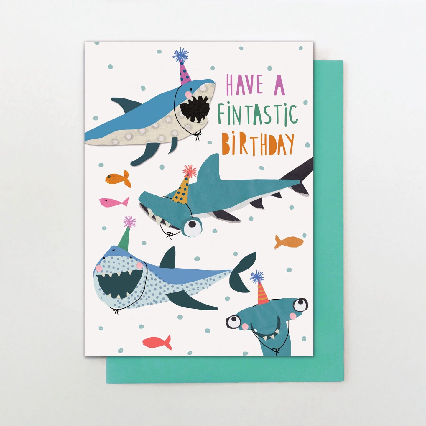 'Fintastic Birthday' Shark Birthday Card