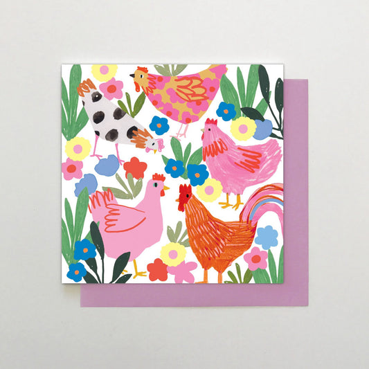 Chickens Card