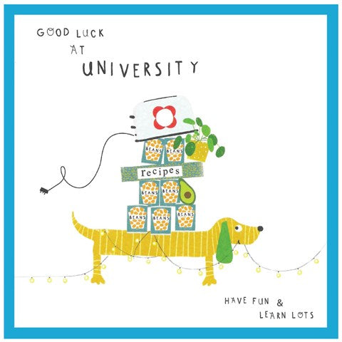 Good Luck At University Card