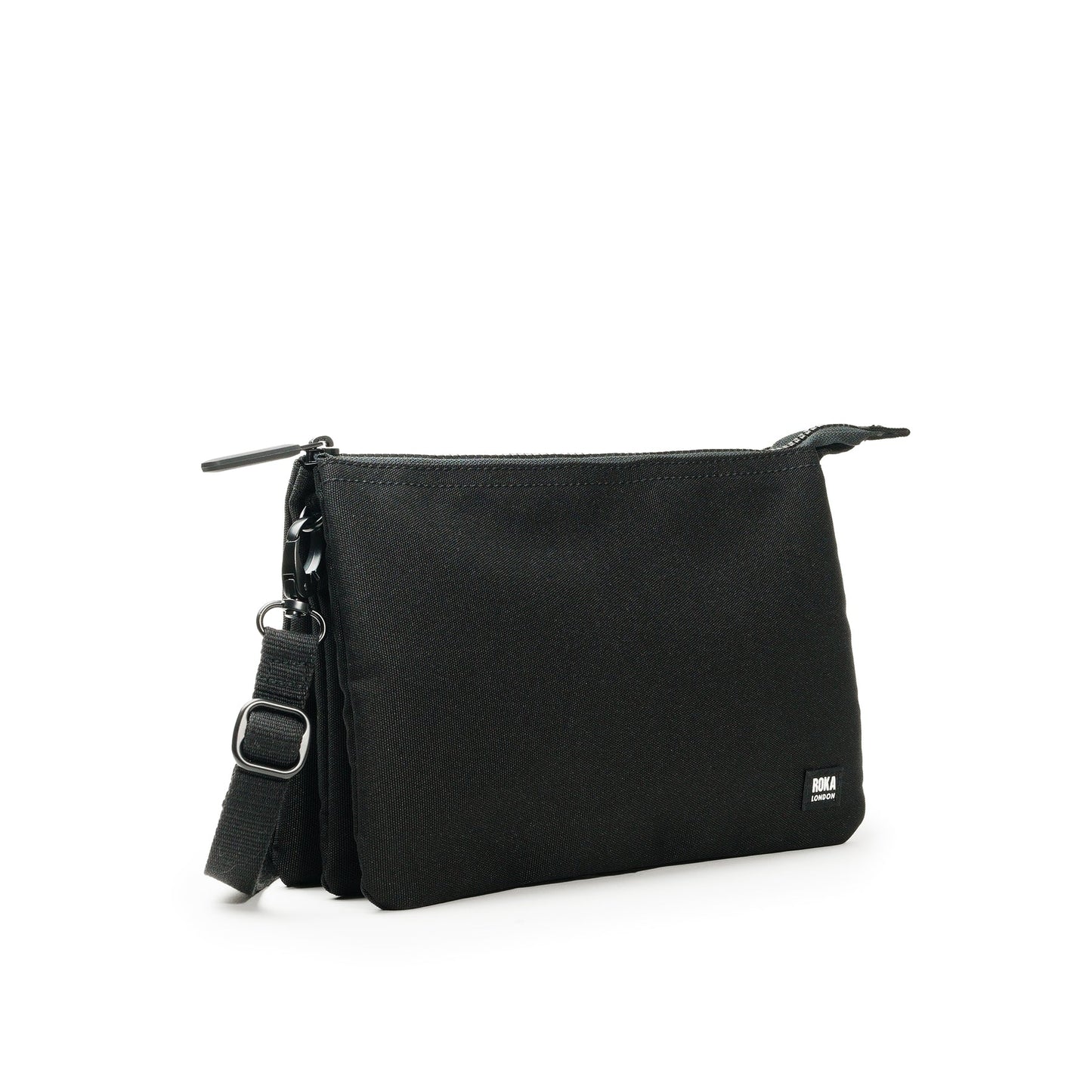 'Carnaby' Crossbody All Black Edition in Recycled Canvas