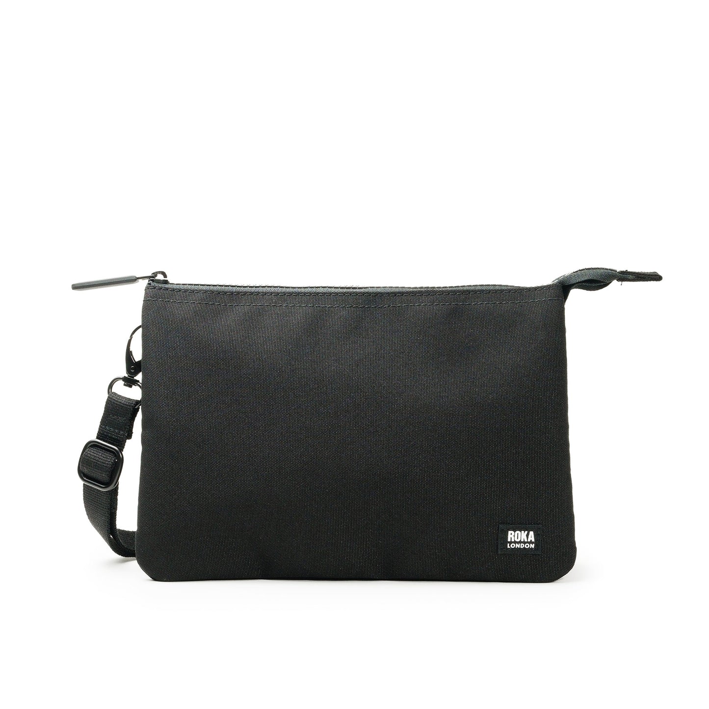 'Carnaby' Crossbody All Black Edition in Recycled Canvas