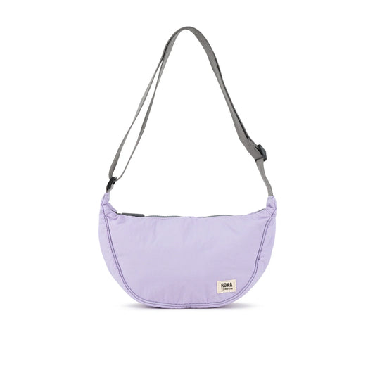 'Farringdon' Slouchy Over The Shoulder Bag - Lavender