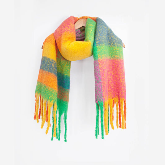 Heavyweight Scarf - Rainbow