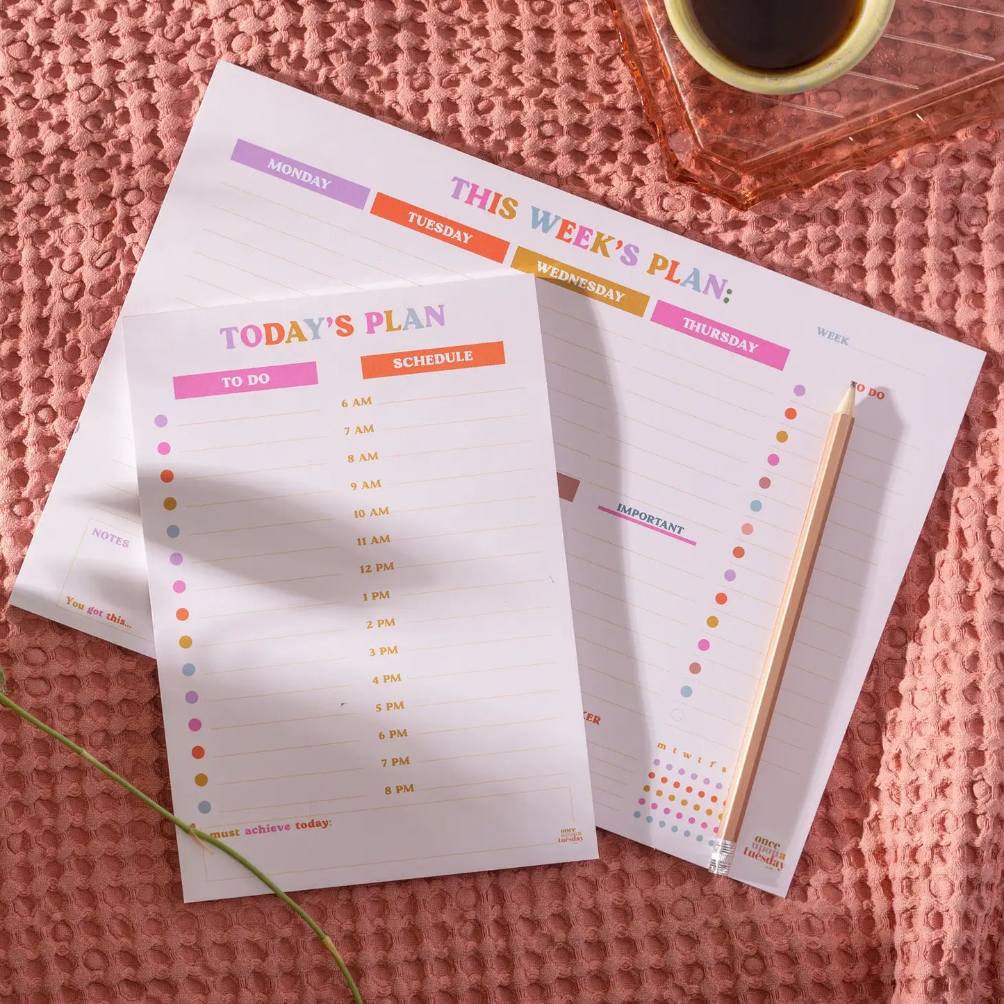 Daily Planner Pad | You Got This | Recycled Paper