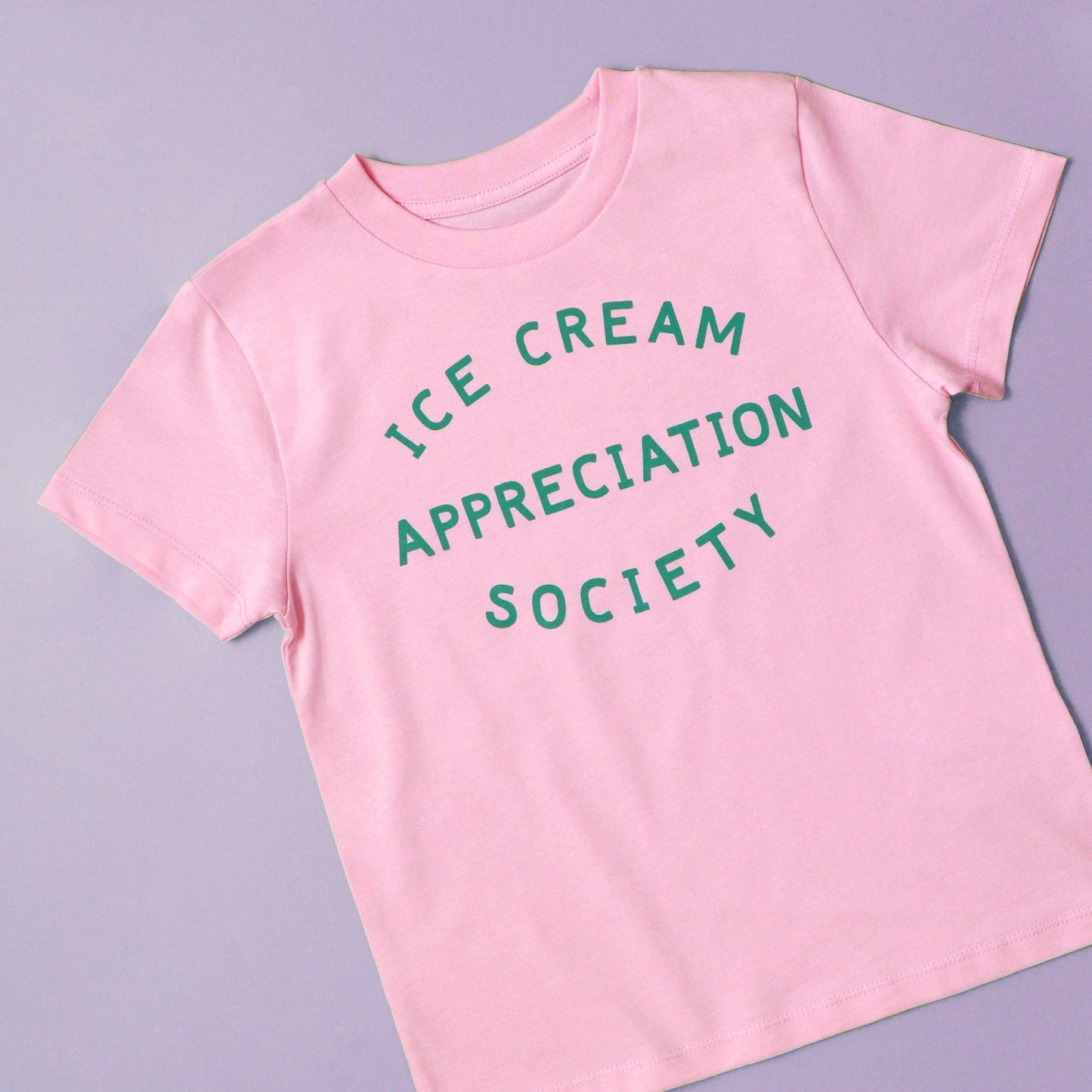 Ice Cream Appreciation Society - Kid's T-shirt - Strawberry: 5-6 years